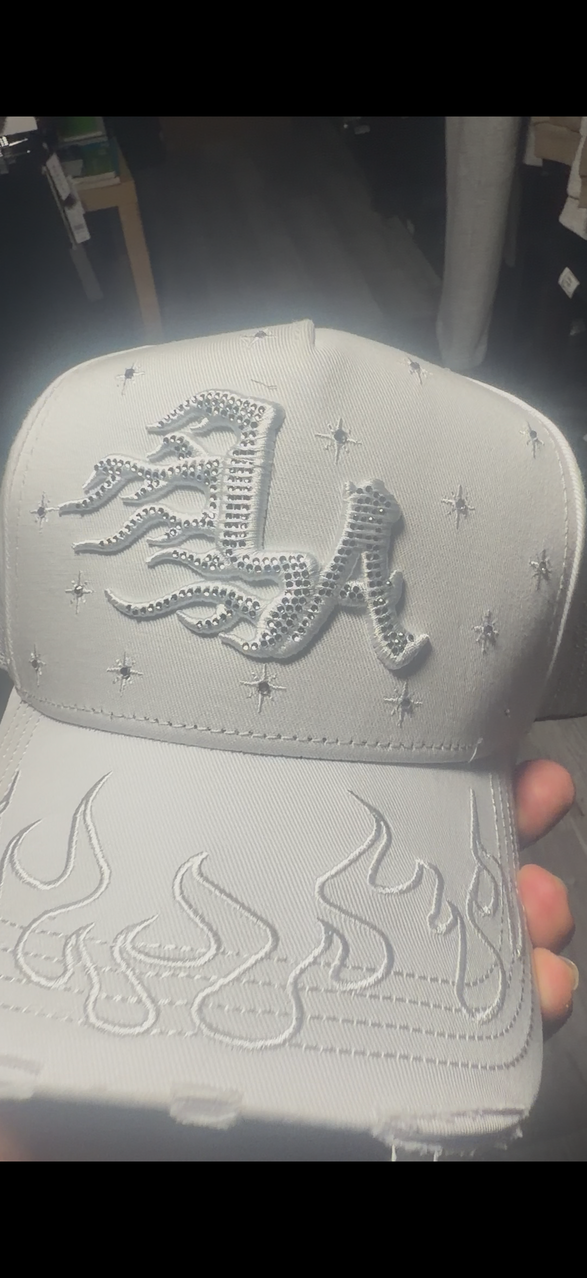 Klan LA hat white