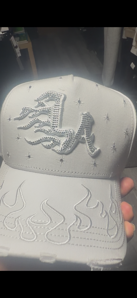 Klan LA hat white